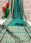 Green VT Latest Designer Art Silk Fastival Wear Saree 05G